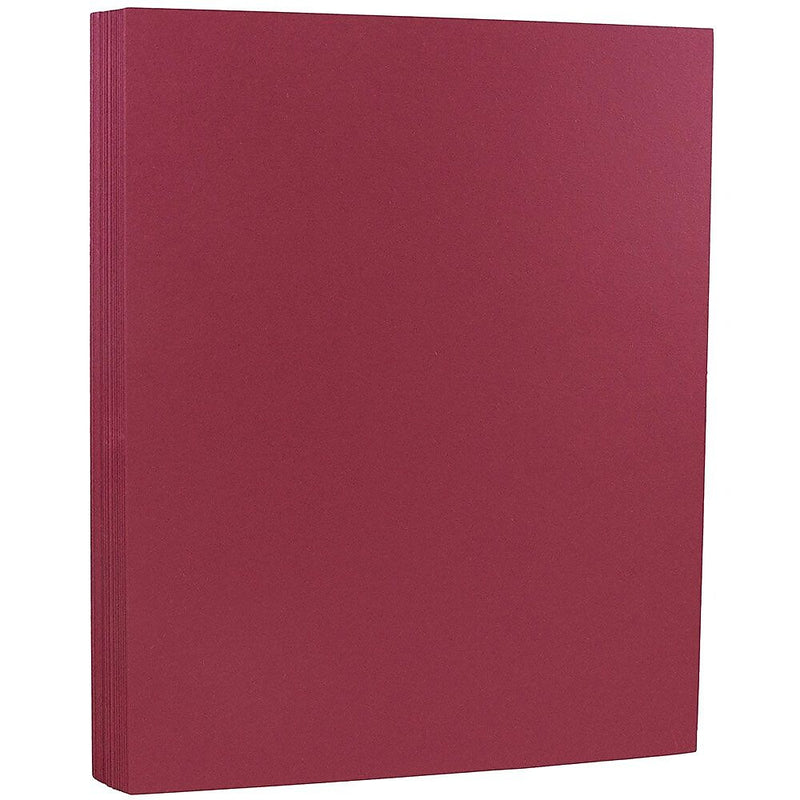 JAM Paper 60 lb. Cardstock Paper, 8.5" x 11", Brown Kraft, 50 Sheets/Pack (64426896)