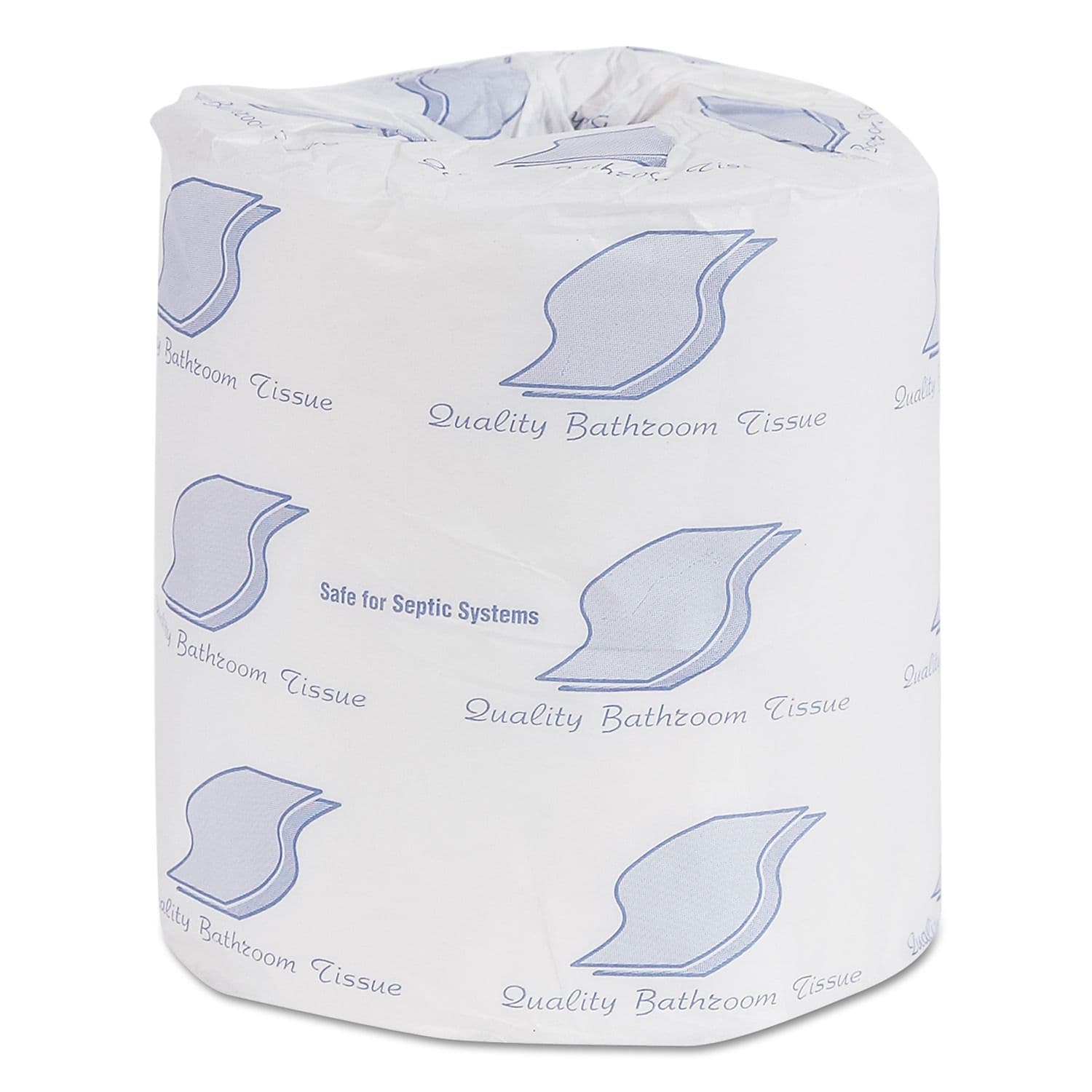 General Supply Bath Tissue, Wrapped, 2-Ply, White, 300/roll, 96 Rolls/carton