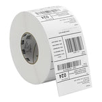 Zebra® Z-Ultimate 3000T Permanent Adhesive Thermal Transfer Label, 2" x 1", Pearl White, 4/Roll (10011697)