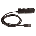 StarTech.com® Plastic SATA to USB Adapter Cable, 2 1/2", Black (USB312SAT3)