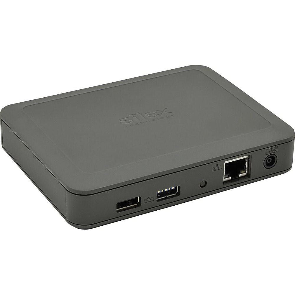 Silex Gigabit USB 3.0 High Throughput Device Server, Black (DS-600-US)