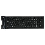 Adesso SlimTouch Wireless Keyboard, Black (AKB-222UB)