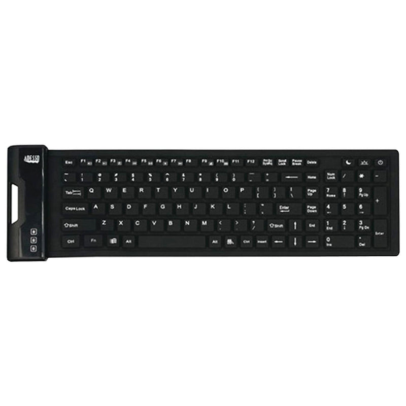 Adesso SlimTouch Wireless Keyboard, Black (AKB-222UB)