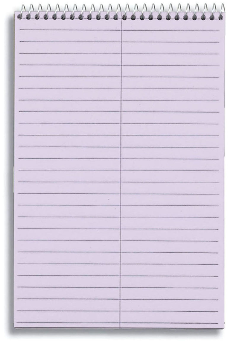 TOPS Prism Steno Pads, 6" x 9", Gregg, Purple, 80 Sheets/Pad, 4 Pads/Pack (TOP 80264)