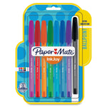 Paper Mate InkJoy 100ST Ballpoint Pens, Medium Point, Assorted Ink, 8/Pack (PAP1945932)
