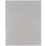 JAM Paper Glossy 2-Pocket Portfolio Folder, Silver, 6/Pack (385Gsia)