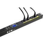 Eaton Single-Phase 120 VAC Managed Rack Power Distribution Unit, 24-Outlet, Black (EMA108-10)
