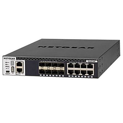Netgear® XSM4316S-100NES ProSAFE® M4300 Intelligent Edge 8-Port Gigabit Ethernet Managed Switch