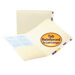 Smead End Tab File Folder, Straight Cut, Letter Size, Manila, 50/Box (24115)