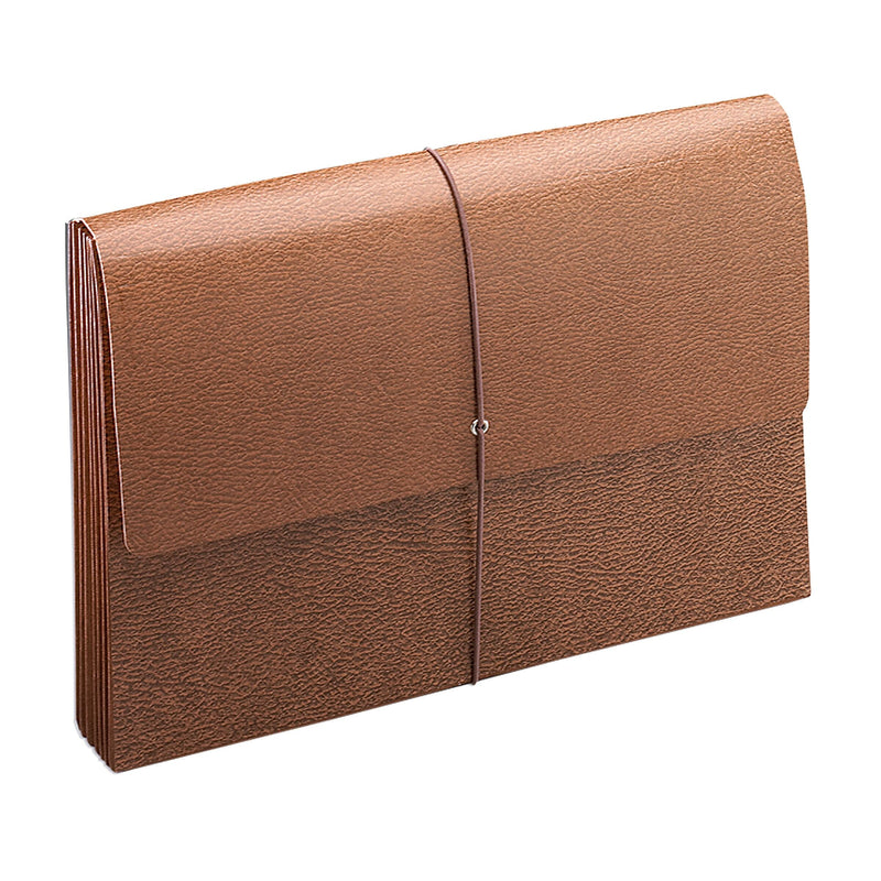 Smead Redrope Expanding Wallet, 3-1/2" Expansion, Legal Size, Brown (CL1056EL)