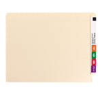Smead End Tab File Folder, Straight Cut, Letter Size, Manila, 100/Box (24100)