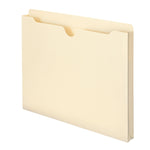 Smead Reinforced File Jacket, 1" Expansion, Letter Size, Manila, 50/Box (75520)