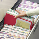 Smead File Pocket, 3.5" Expansion, Legal Size, Red (74231)
