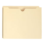 Smead Recycled Reinforced File Jacket, 2" Expansion, Letter Size, Manila, 50/Box (75560)