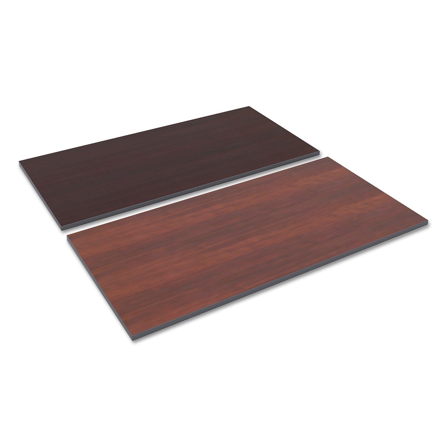 Alera® Reversible Laminate Table Top, Rectangular, 60w x 30d, Medium Cherry/Mahogany
