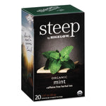 Bigelow Steep Tea, Mint, 1.41 Oz Tea Bag, 20/box