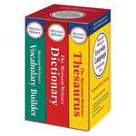 Merriam-Webster Everyday Language Reference Set, Dictionary, Thesaurus & Vocabulary Builder