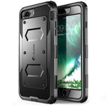 i-Blason Apple iPhone 7 Plus Armorbox Series Fullbody Protection Case with Screen and Holster - Black (752454313051)