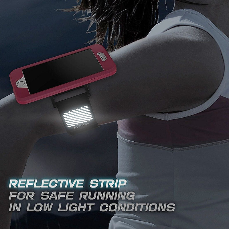SUPCASE Apple iPhone 7 Easy Fitting Sport Armband Case Combo - Pink (752454313037)