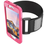 SUPCASE Apple iPhone 7 Easy Fitting Sport Armband Case Combo - Pink (752454313037)