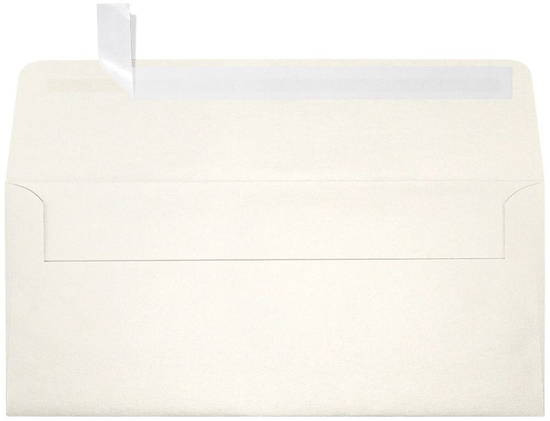 LUX 80lbs. 4 1/8" x 9 1/2" Metallic Square Flap Envelopes, Quartz Metallic, 1000/BX