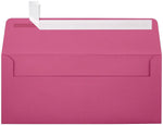 LUX 70lbs. 4 1/8" x 9 1/2" #10 Business Envelopes W/Peel & Press, Magenta Pink, 250/BX