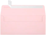 LUX 70lbs. 4 1/8" x 9 1/2" #10 Square Flap Envelopes, Candy Pink, 250/BX