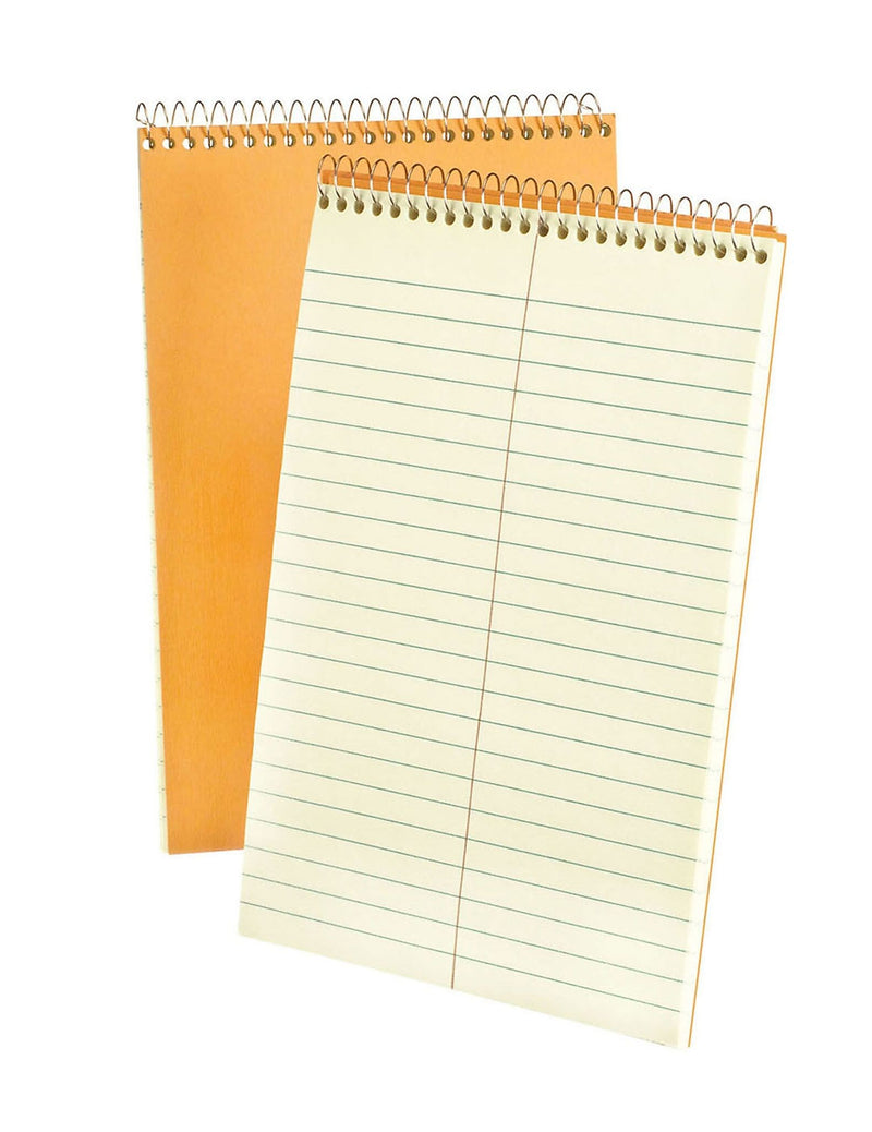Ampad Steno Notebook, 6" x 9", Gregg Ruled, Greentint, 80 Sheets/Pad, 72 Pads/Carton (25-274)