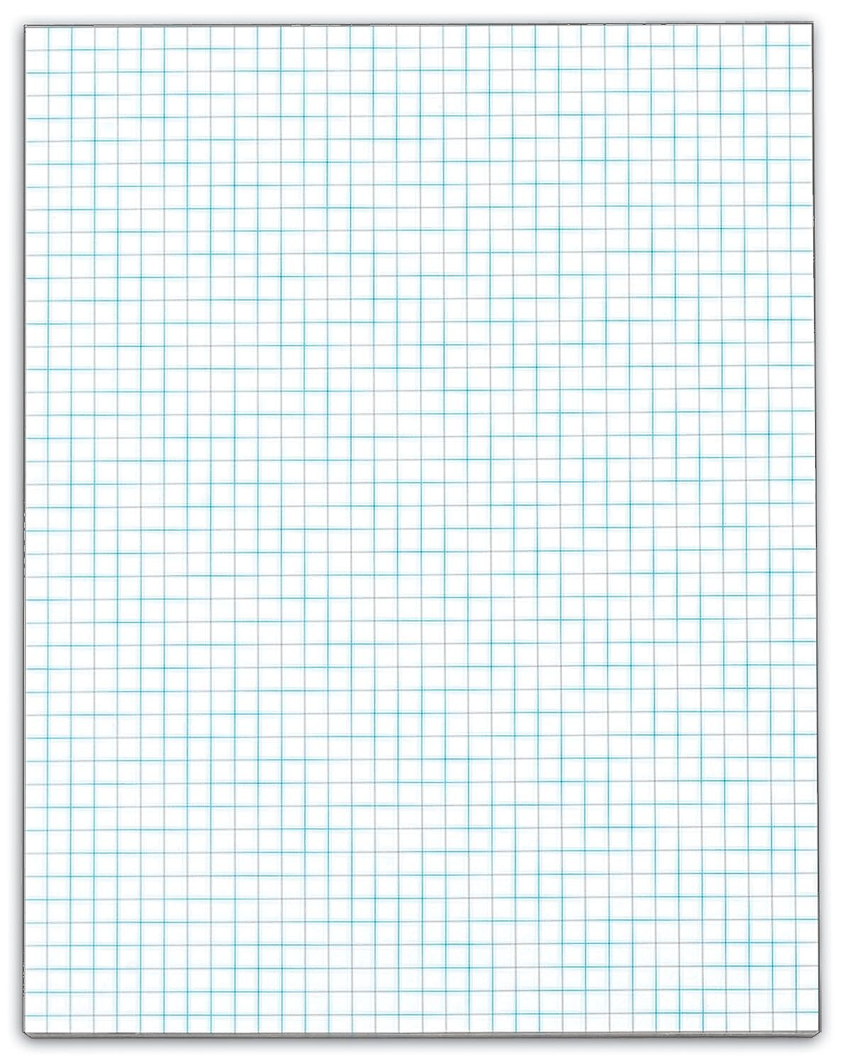 TOPS Graph Pad, 8.5" x 11", Graph, White, 50 Sheets/Pad (TOP 33041)