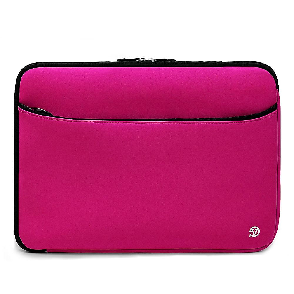 Vangoddy 14" Neoprene Laptop Sleeve, Shock Absorbing, Magenta (NBKLEA616)