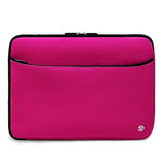 Vangoddy 14" Neoprene Laptop Sleeve, Shock Absorbing, Magenta (NBKLEA616)