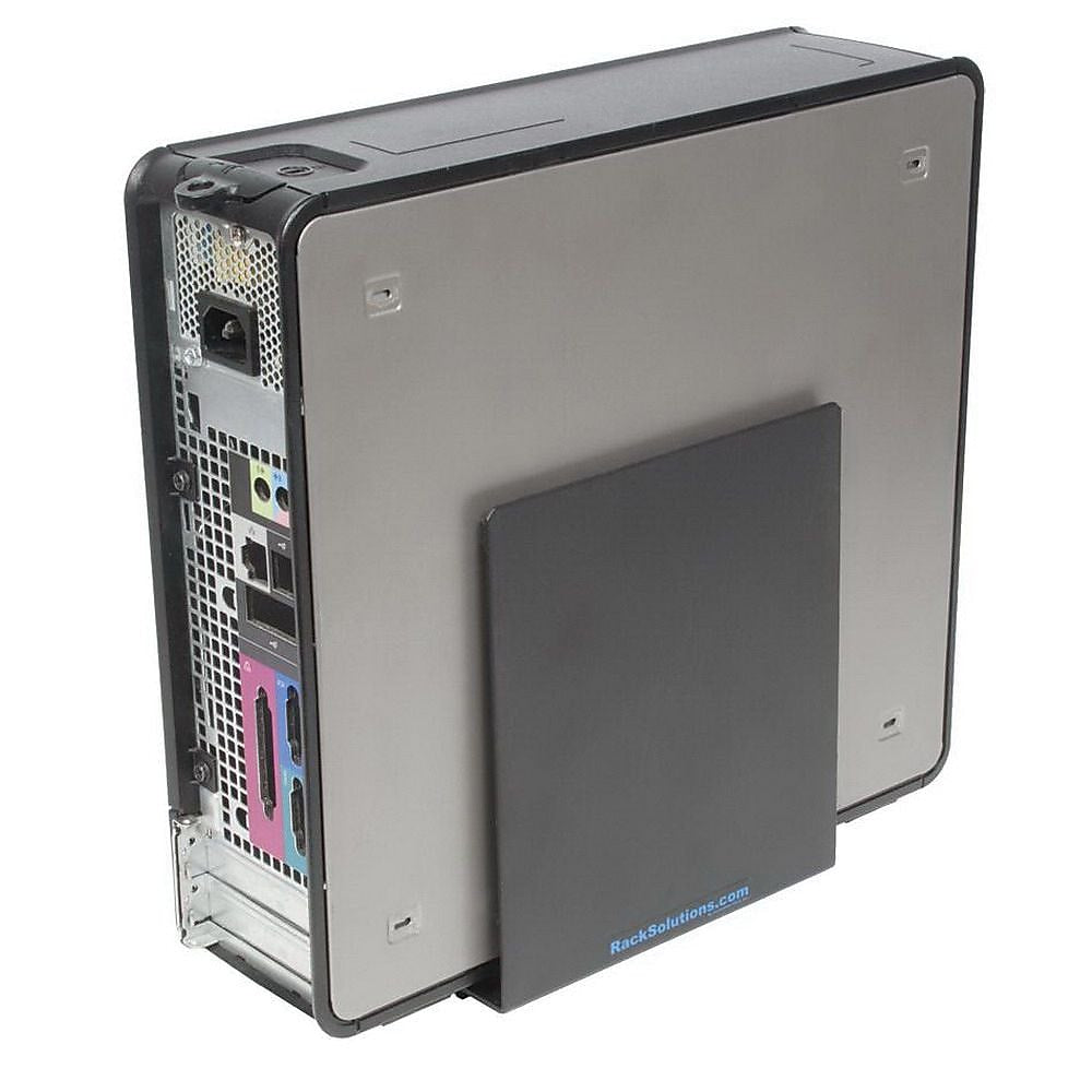 Rack Solutions® 104-2109 Black Universal Wall Mount for CPU