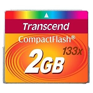 Transcend TS2GCF100I Ultra Speed Industrial CompactFlash Memory Card, 2GB