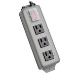 Tripp Lite 3 Outlet Power Strip, Black (3SP9)