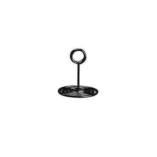 American Metalcraft 4" Swirl Base Black Number Stand (NSB4)