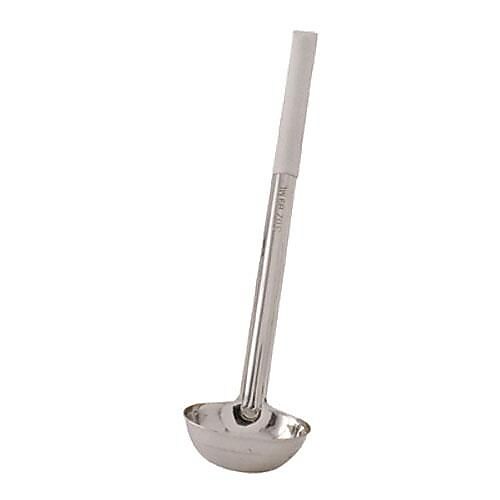 Winco 3 Oz. Ivory Ladle, Stainless Steel (LDC-3)