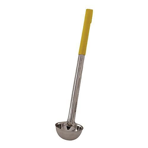 Winco 1 Oz. Yellow Ladle, Stainless Steel (LDC-1)