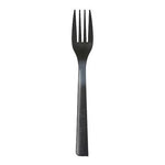 Eco-Products Recycled Content Cutlery Fork, 6" L, Black, 1000/Pack (EP-S112)