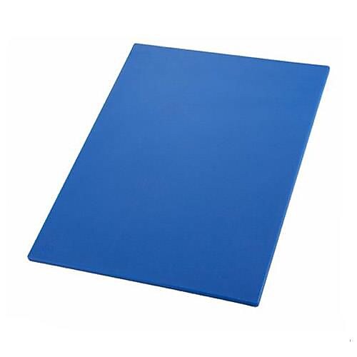 Winco 15" W x 20" D Cutting Board, Blue
