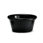 Winco 2 oz. Ramekin, Black Melamine (59192)