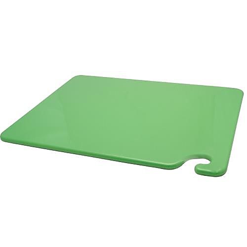 San Jamar 15" x 20" x 1/2" Green Cutting Board (CB152012GN)