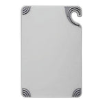 San Jamar 9" W x 12" D Cutting Board, White