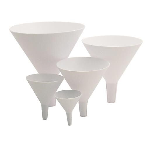 Tablecraft White Funnel, Set Of 5 (85193)