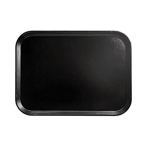 Cambro Black Polytread® Fast Food Tray, 16 1/4" L x 11 7/8"  W, Black (PT1216110)