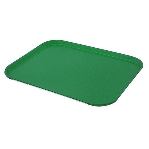 Cambro Fast Food Tray, 17 3/4" L x 13 13/16" W, Green (1418FF119)