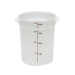 Cambro White Food Storage Container, 4 qt. (75128)