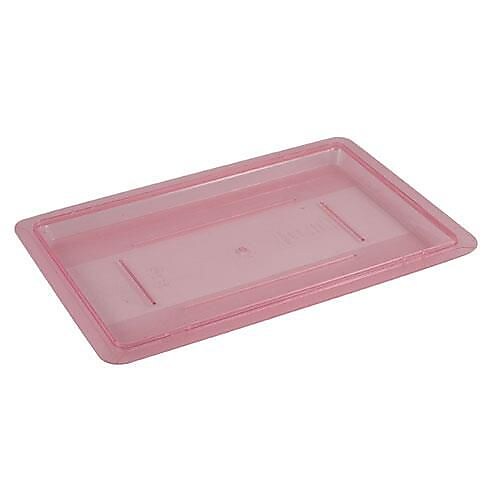 Cambro Red Camwear® Food Box Cover, 18" L x 12" W, Red (1218CCW467)
