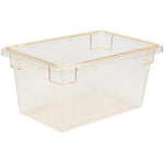 Cambro Yellow Camwear® Food Box, 18" L x 12" W x 9" H, Yellow (12189CW464)