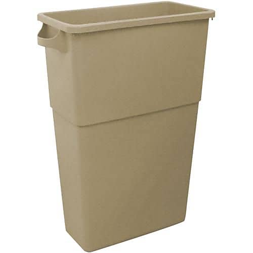 Impact Products 23 Gallon Rectangular Trash Can, Beige (7023-15)