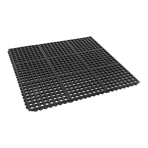 Cactus Mat Co. Floor Mat, Black, 3' x 3' (2523-C)